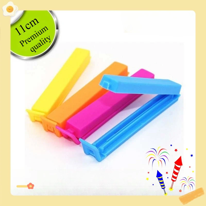 Food And Snacks Ideas - Zestaw Klipsów Plastikowych do Uszczelniania 11cm