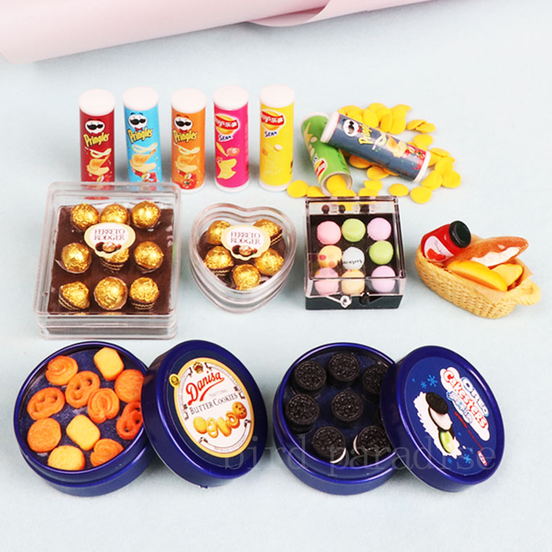 Food Like Snacks - 1/6 miniaturowe lalki jedzenie Mini czekoladowe