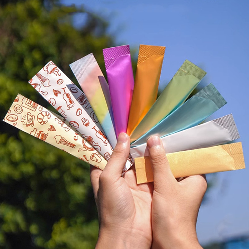 Food Like Snacks - 100~300 szt. Otwarty Wierzchołek Aluminiowe Torebki