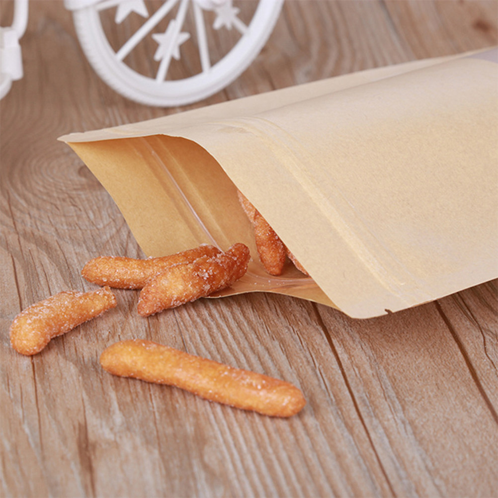 50 szt. torebek z papieru kraf – Food Snack recenzja i cena