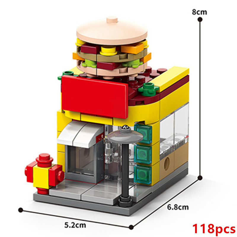 Nowy Zestaw Klocków DIY Restau – Food And Snacks Ideas recenzja i cena