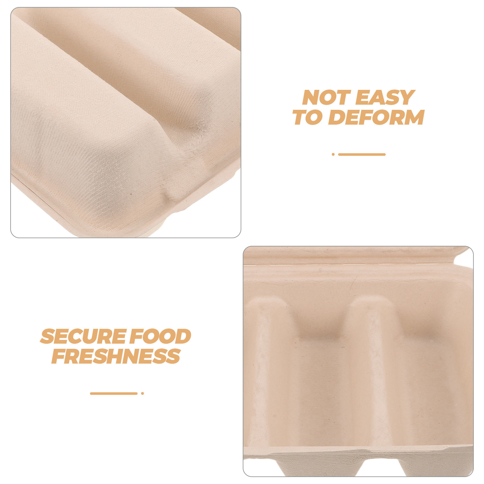 20 szt. Biodegradowalnych pude – Food Snacks With Fiber recenzja i cena