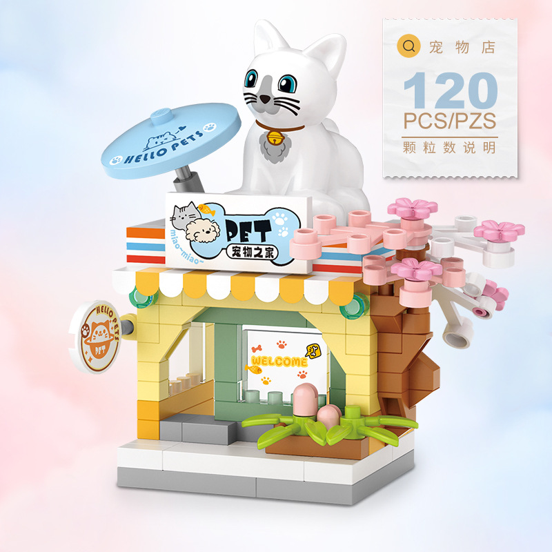 Zestaw klocków konstrukcyjnych – Food And Snacks Ideas recenzja i cena