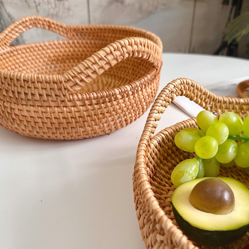 Patera na owoce z rattanu w st – Food Snacks With Fiber recenzja i cena