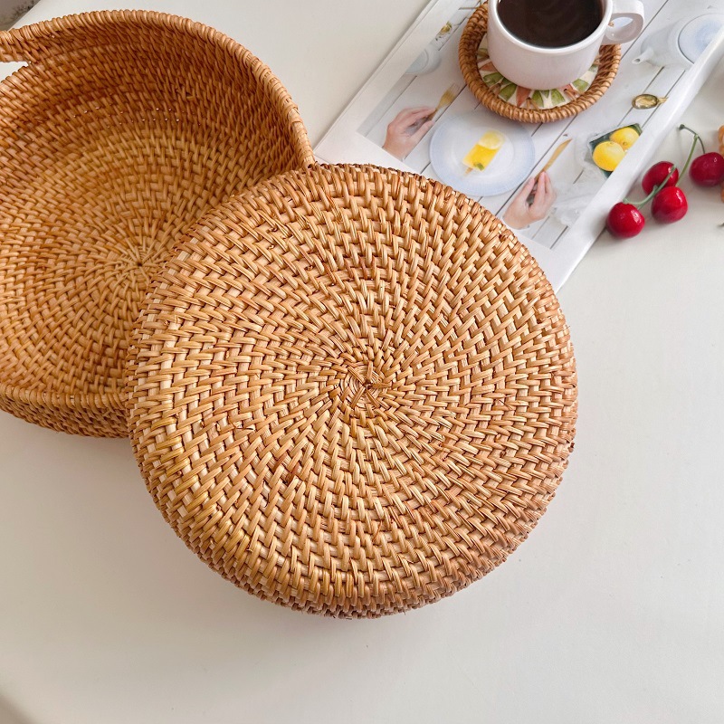 Patera na owoce z rattanu w st – Food Snacks With Fiber recenzja i cena