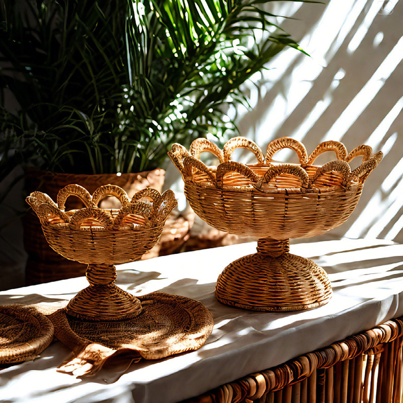 Rattanowa miska na owoce na po – Food Snacks With Fiber recenzja i cena