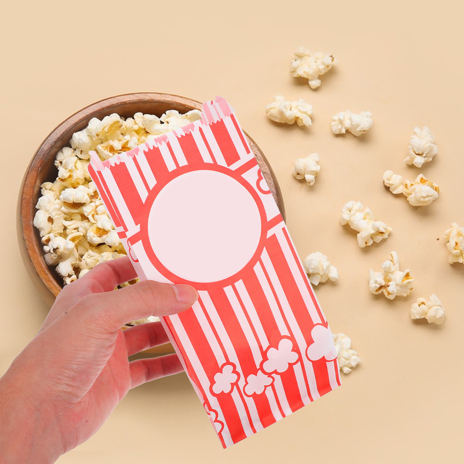 30 szt. Torebek na popcorn odp – Food Snack recenzja i cena